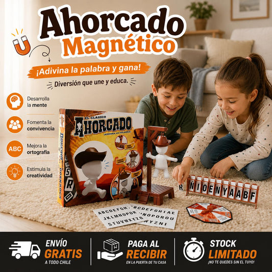 Ahorcado Magnético Juego De Mesa