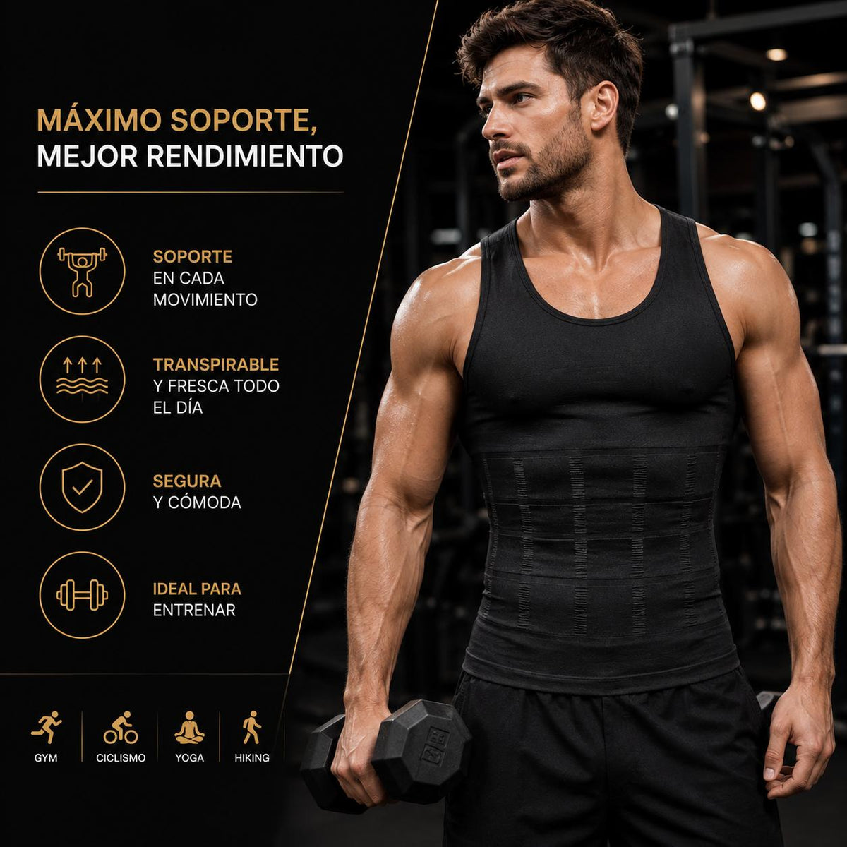 Camiseta Compresora Hombre