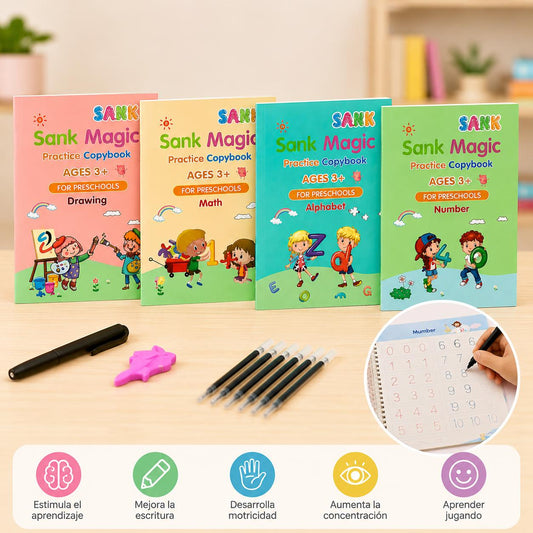 Set Caligrafia Mágico
