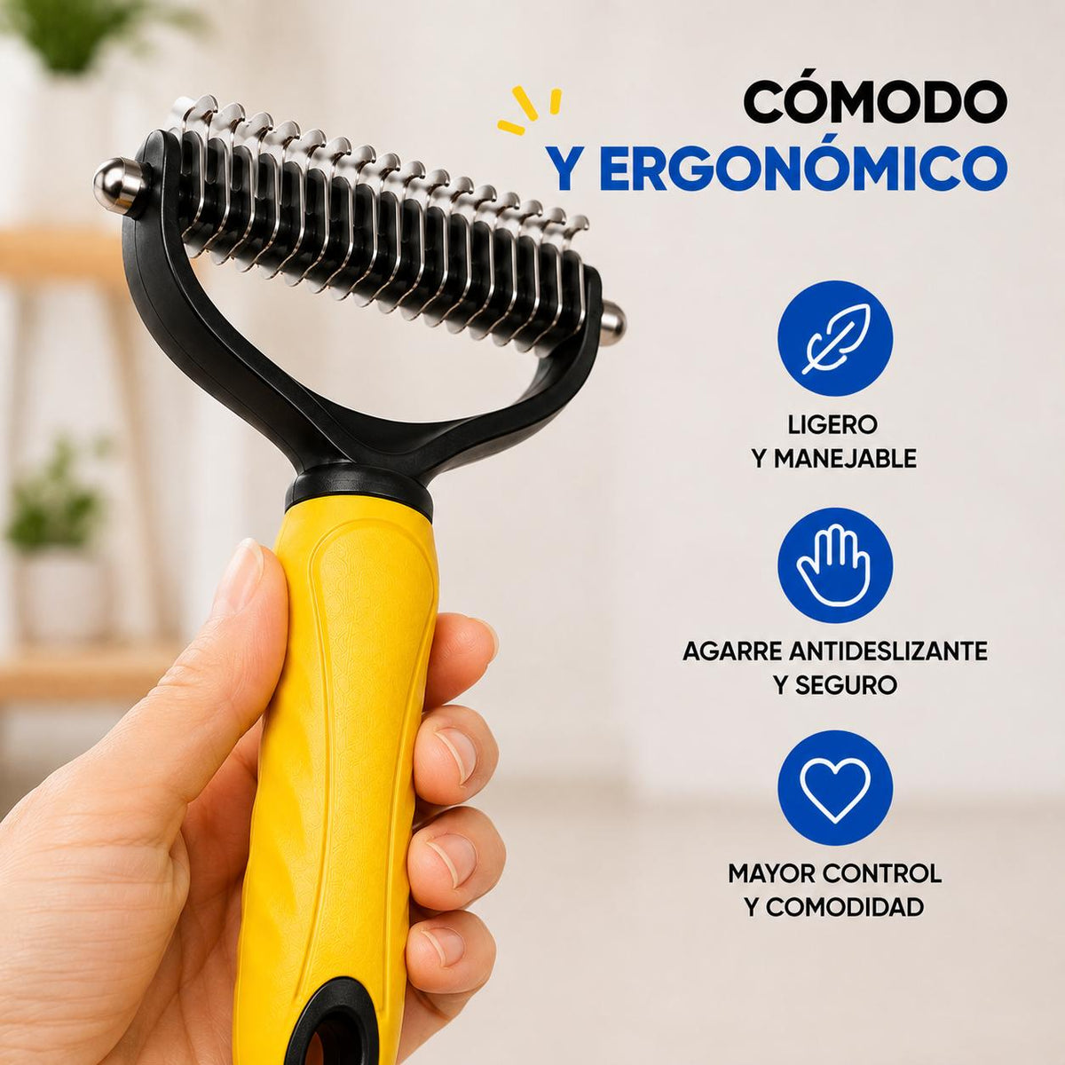 Cepillo corta nudos PELO