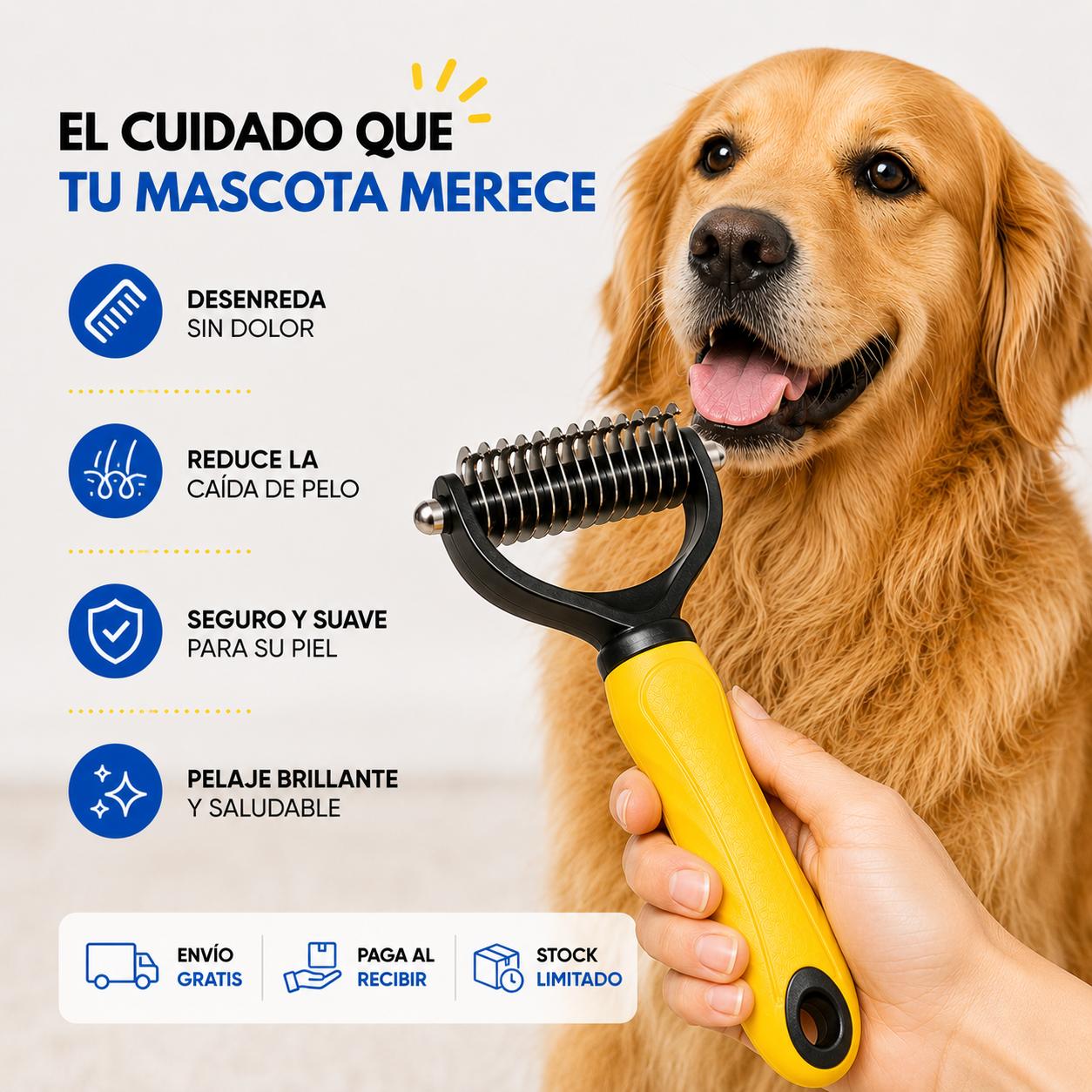 Cepillo corta nudos PELO
