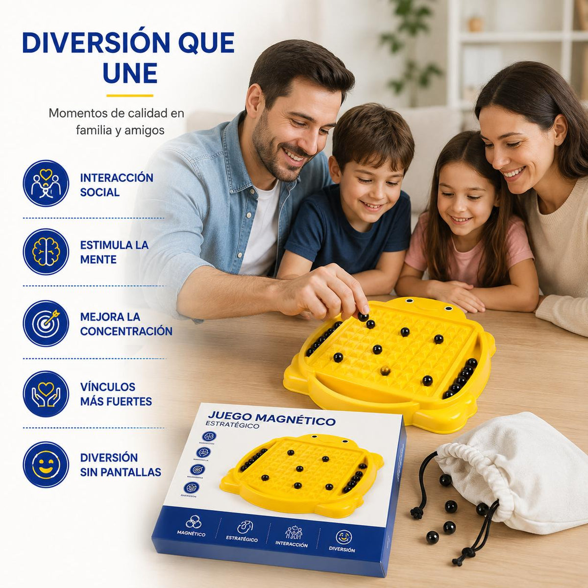 Juego de mesa magnético